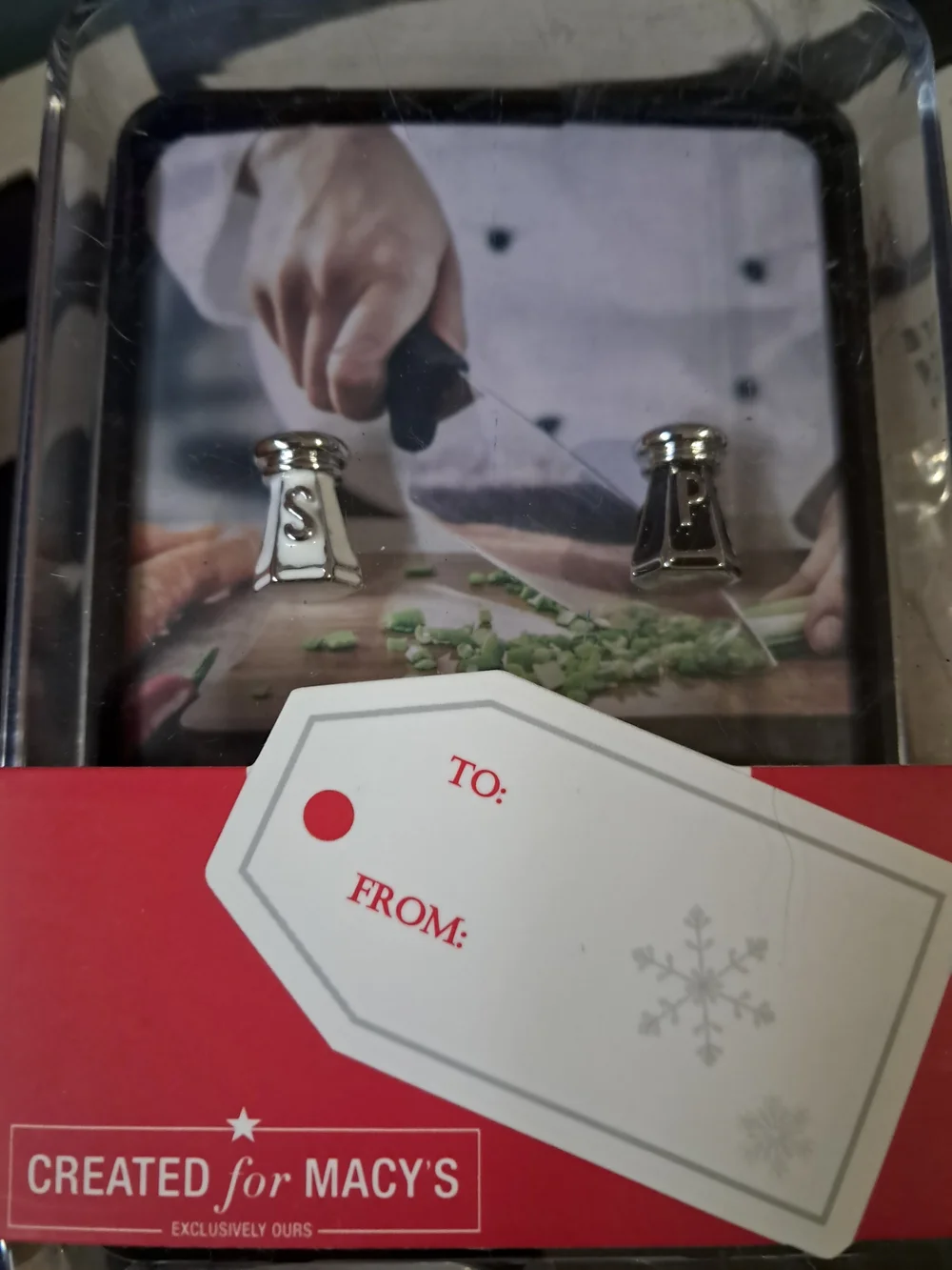 Men's Salt And Pepper Cuff Links